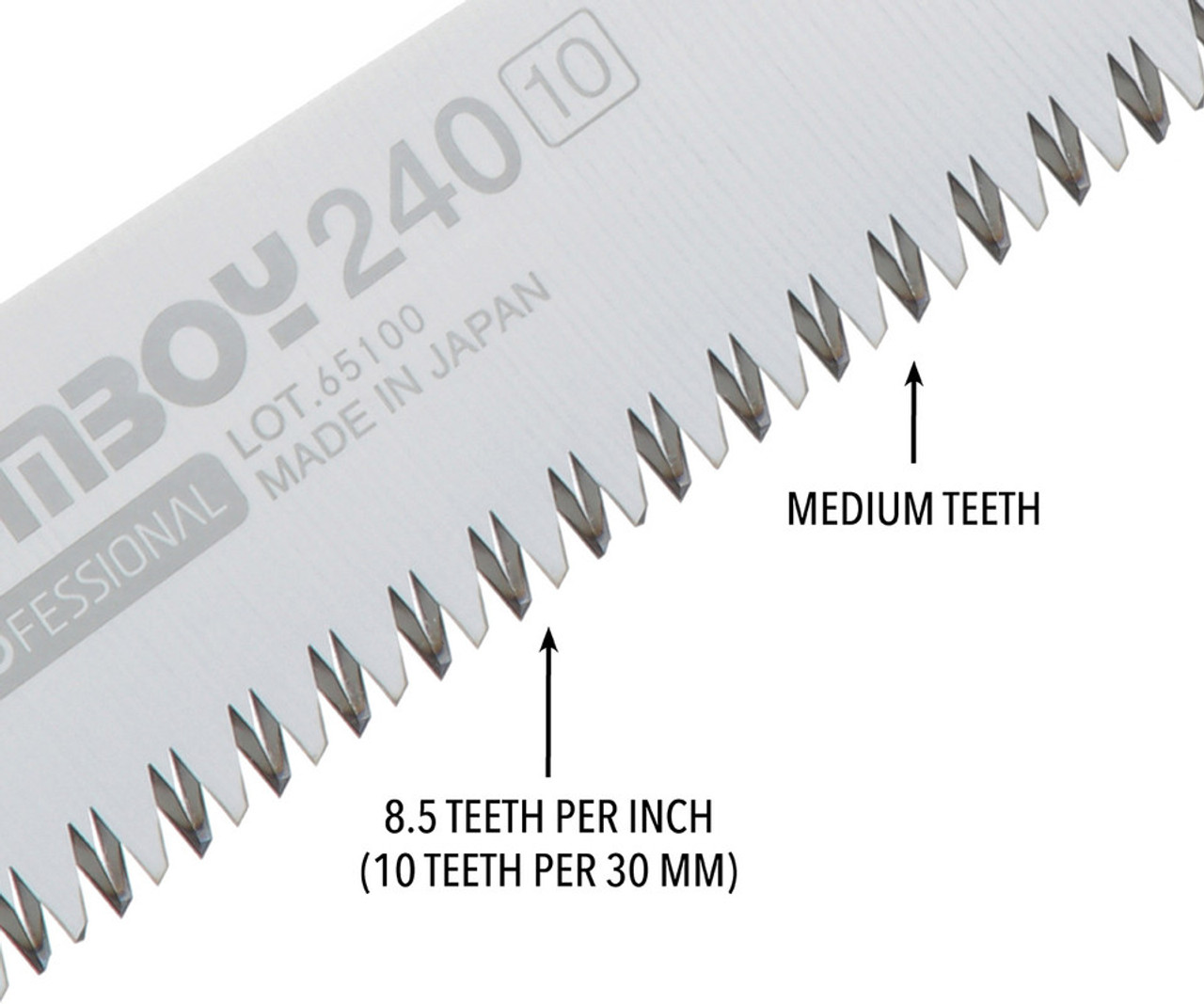 Silky Professional GOMBOY 240mm Medium Teeth Folding Saw