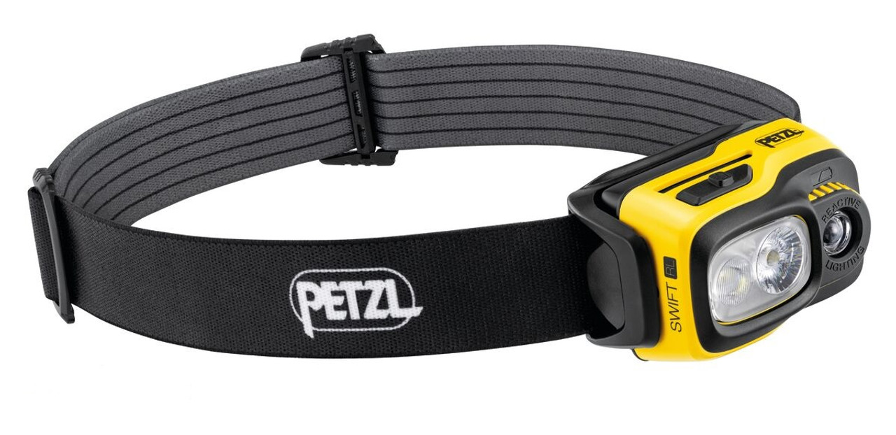 Petzl SWIFT RL Headlamp 1100 Lumens BLACK/YELLOW