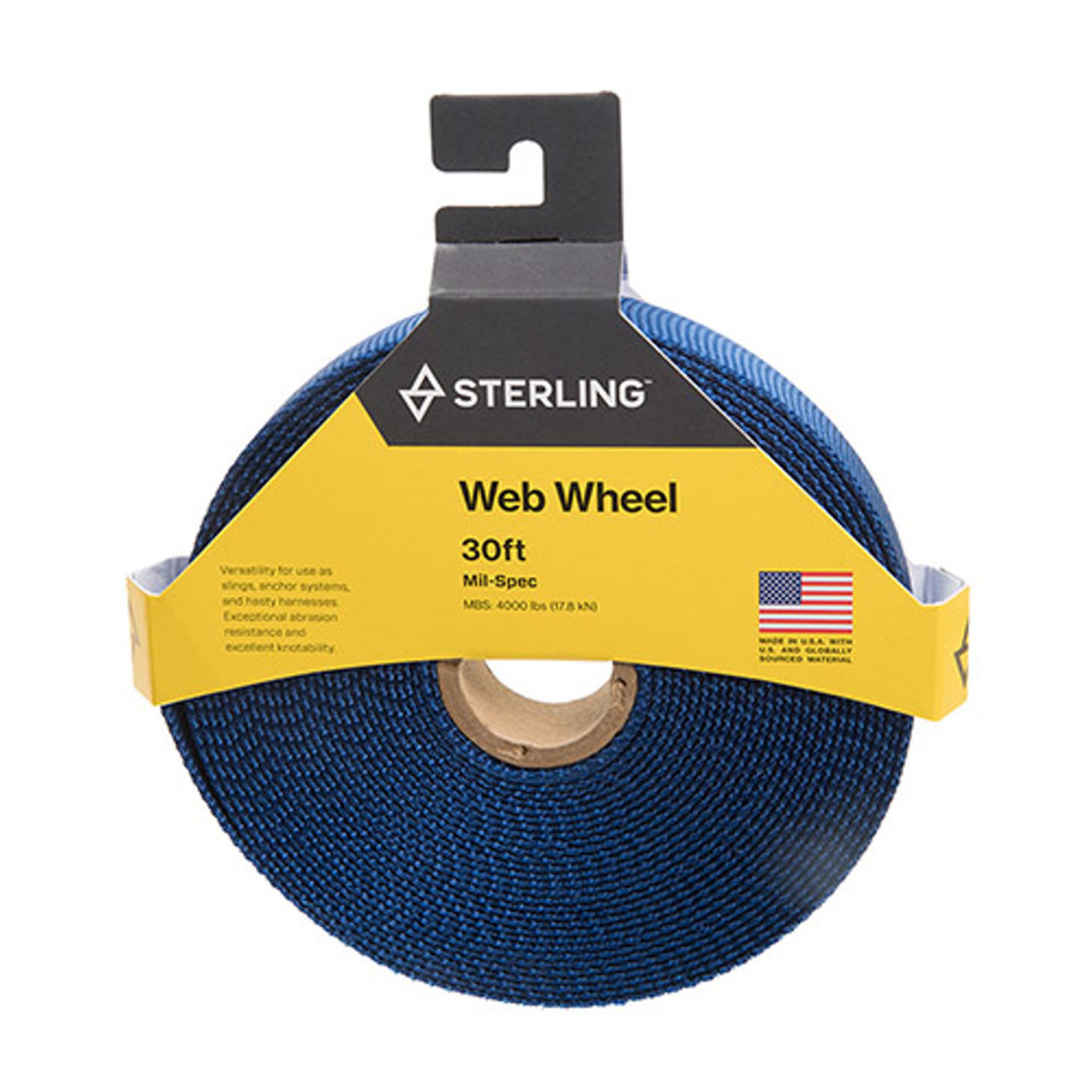 Sterling 1" Tubular Mil-Spec Webbing Wheel 30'