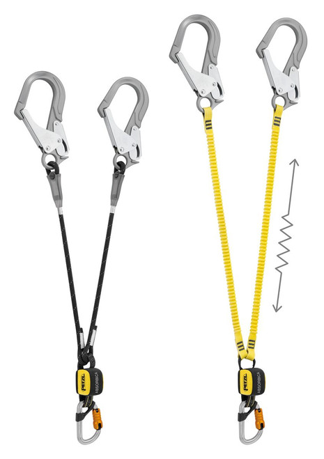 PETZL ABSORBICA-Y MGO Shock Absorbing lanyard PETZL ABSORBICA-Y MGO Shock Absorbing lanyard