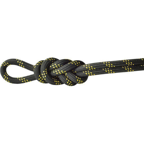 Teufelberger KM-III Max Static Rope 7/16"(11MM) X 600'(183M) - BLACK/YELLOW