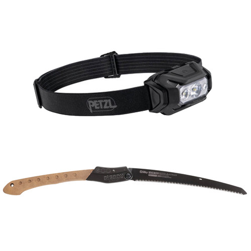 Silky GOMBOY Outback Edition Saw + Petzl ARIA 2 RGB Headlamp Combo Silky GOMBOY Outback Edition Saw + Petzl ARIA 2 RGB Headlamp Combo