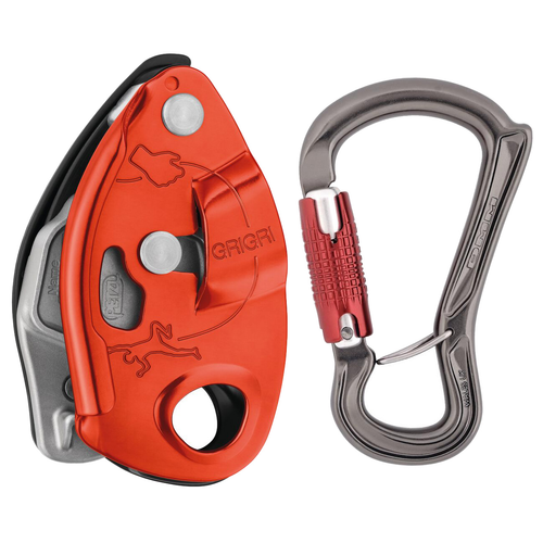 Petzl GRIGRI - DMM CEROS Kwiklock Combo - RED Petzl GRIGRI - DMM CEROS Kwiklock Combo - RED