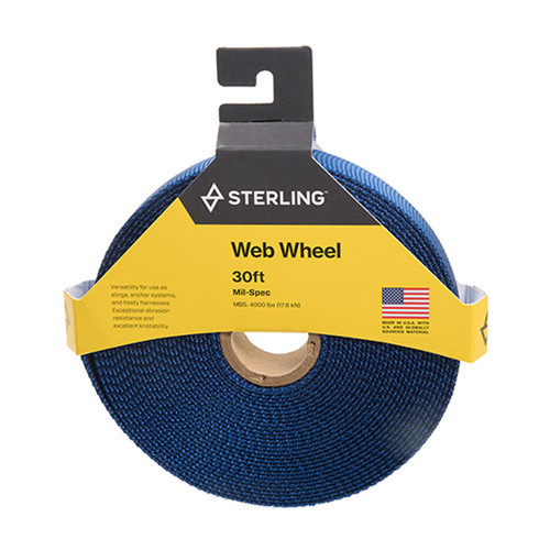 Sterling 1" Tubular Mil-Spec Webbing Wheel 30'