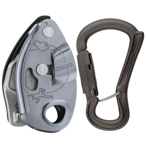 Petzl Grigri ビレイデバイス 8-11mm [Grey] Petzl GRIGRI – Inner Mountain Outfitters