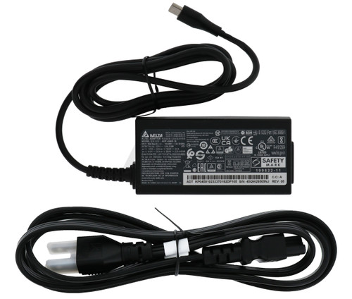 ACER C723 / C723T (TOUCH) / C741L / C741LT (TOUCH) / CP713-3W (TOUCH) / R841T (TOUCH) / R841LT (TOUCH) / R856TN (TOUCH) *RECERTIFIED* USB-C AC ADAPTER