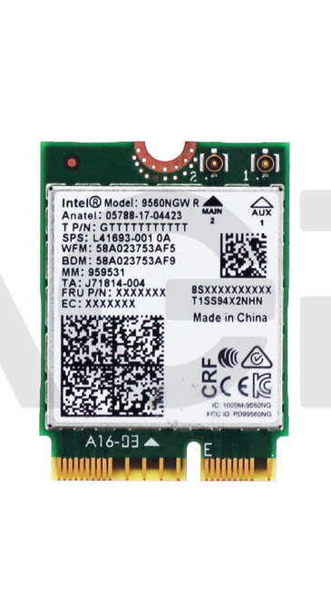 HP X360 11 G2-EE (TOUCH) / 14 G6 (TOUCH & NON) WIRELESS CARD