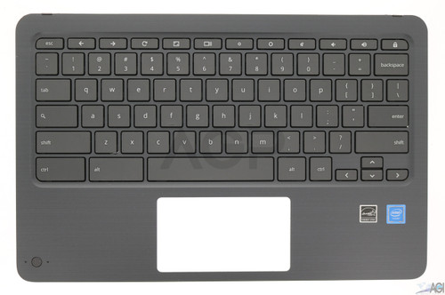 HP X360 11 G2-EE (TOUCH) PALMREST WITH KEYBOARD (WITHOUT WORLD-FACING CAMERA LENS)