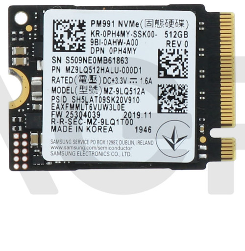 DELL LATITUDE 3410 (TOUCH) / LATITUDE 3420 (TOUCH) / LATITUDE 5410 SSD 256GB