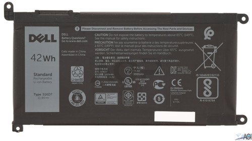 DELL 11 G4 (5190) EDU (TOUCH & NON) / 11 G4 (5190 2-in-1) (TOUCH) / 14 G4 (3400) BATTERY 3 CELL