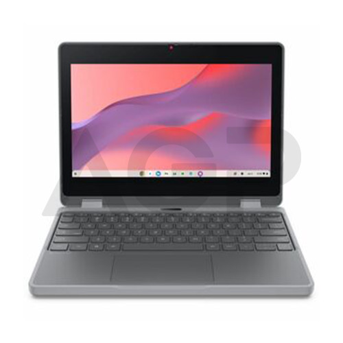 Lenovo 500e Gen 5 M89 83TA0002US 11.6" Touchscreen Convertible 2 in 1 Chromebook - HD - 60 Hz - MediaTek - 4 GB - 64 GB Flash Memory - English (US) Keyboard - Luna Gray