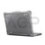 MAXCases Extreme Shell-F2 for Acer R856TN Spin 512 & R853TN Spin 511 Chromebook 12" (Gray/Clear)
