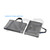 MAXCases Extreme Shell-F2 for Acer R856TN Spin 512 & R853TN Spin 511 Chromebook 12" (Gray/Clear)