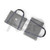MAXCases Extreme Shell-F3 Slide Case for Dell 3100/3110/3120 Chromebook 2:1 Convertible 11.6" (Gray)