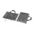 MAXCases Extreme Shell-F2 Slide Chromebook Case for HP Fortis G1i and Chromebook G10 11.6" and Clamshell Chromebook 11" G8/G9 (Gray/Clear)