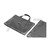 MAXCases Extreme Shell-F2 Slide Chromebook Case for HP Fortis G1i and Chromebook G10 11.6" and Clamshell Chromebook 11" G8/G9 (Gray/Clear)