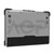 MAXCases Extreme Shell-L for HP G7/G6 Chromebook Clamshell 14" (Black/Clear)