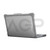 MAXCases Extreme Shell-F2 Slide Case for Lenovo 14e G3 14" (Gray/Clear)