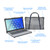 MAXCases Extreme Shell-F2 Slide Case for Lenovo 500e G4S (300e/500e G3) Chromebook 2:1 11.6" (Gray/Clear)
