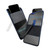 MAXCases Cell Phone Pouch w/RFID Blocking, ID Pocket and Velcro Closure (Grey)