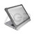 MAXCases Extreme Shell-FL3 Slide Chromebook Case for HP Fortis G1m Chromebook 11.6" Clamshell (MediaTek) (Gray/Slide-On Top, PC Bottom)