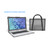MAXCases Extreme Shell-FL3 Slide Chromebook Case for HP Fortis G1m Chromebook 11.6" Clamshell (MediaTek) (Gray/Slide-On Top, PC Bottom)