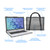 MAXCases Extreme Shell-FL3 Slide Chromebook Case for HP Fortis G1m Chromebook 11.6" Clamshell (MediaTek) (Gray/Slide-On Top, PC Bottom)