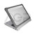 MAXCases Extreme Shell-FL3 Slide Chromebook Case for HP Fortis G1m Chromebook 11.6" Flip 2:1 (MediaTek ) (Gray/Slide-On Top, PC Bottom)