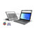 MAXCases Extreme Shell-F3 Slide Chromebook Case for Lenovo 100e G5 Chromebook 11.6" (Gray/Clear)