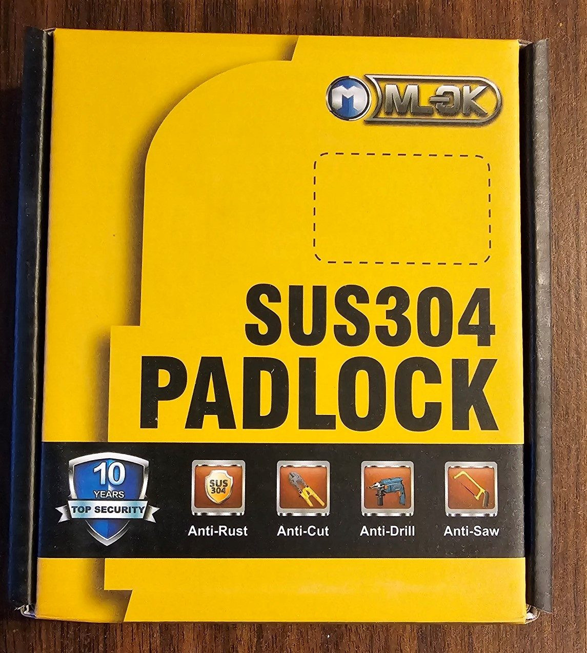 Shipping Container Padlock - Premium 304 Stainless Steel
