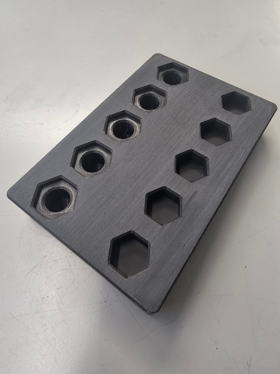 Test Fitting Gridfinity Mounting Block (3 x 2)