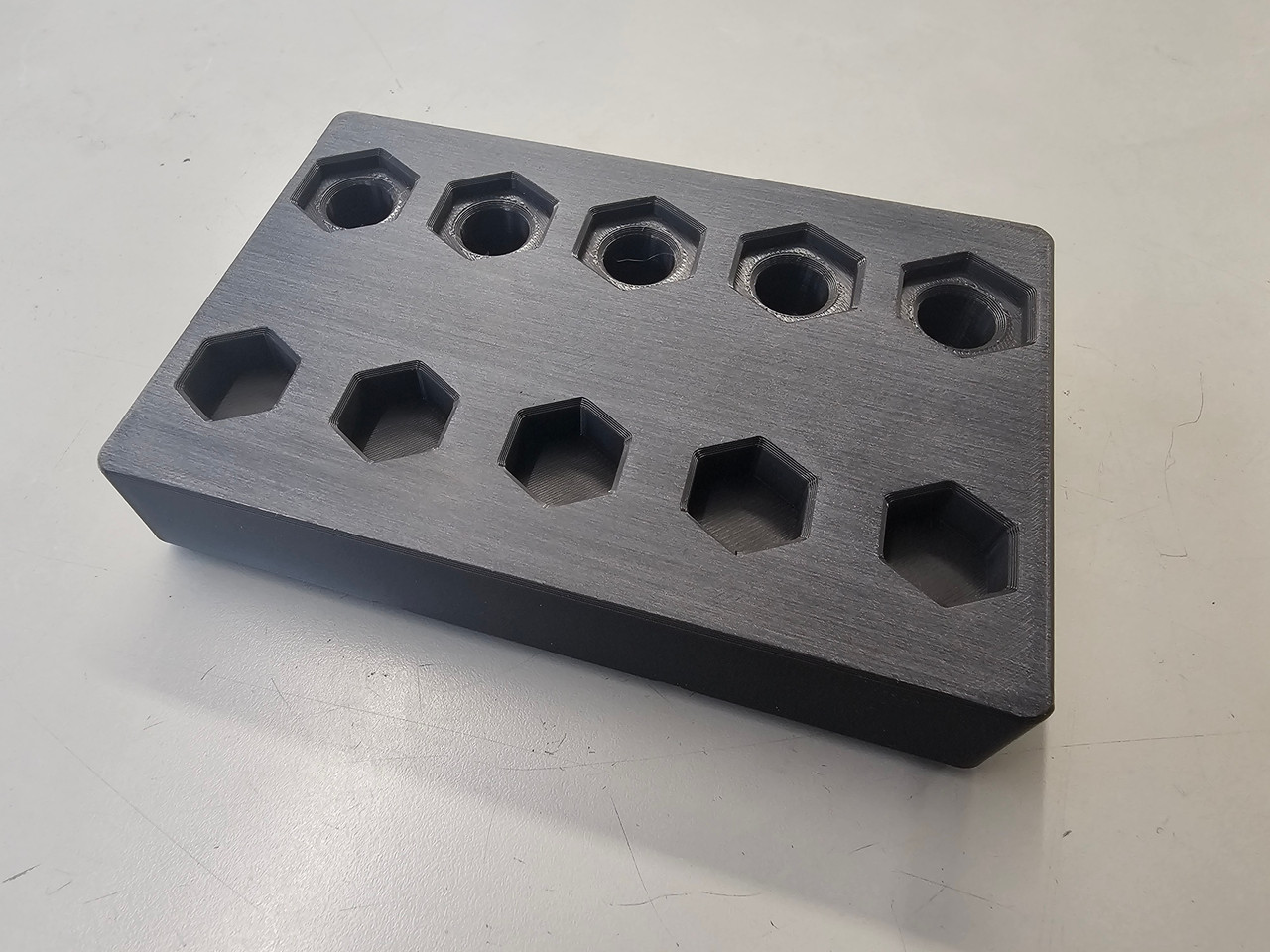 Test Fitting Gridfinity Mounting Block (3 x 2)