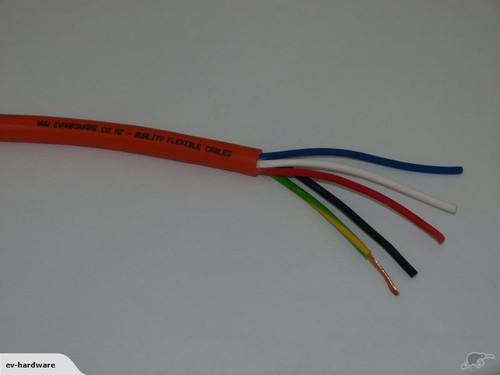 1.5mm² x 5 Core Flexible Cable 1.5mm² x 5 Core Flexible Cable