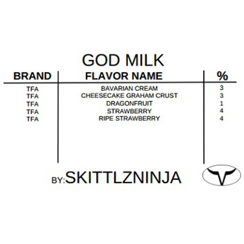 God Milk by SkiddlzNinja