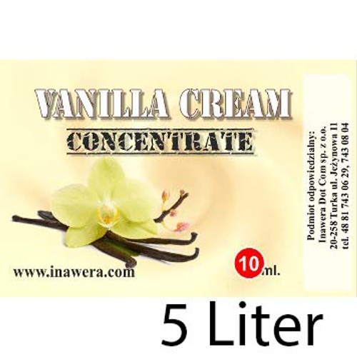 Vanilla Cream INW 5 Liter