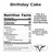 Birthday Cake Flavor-FW