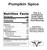 Pumpkin Spice Flavor-FW