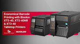 Economical Barcode Printing with Bixolon XT5-40, XT5-40NR & XT3-40 Tabletop Printers