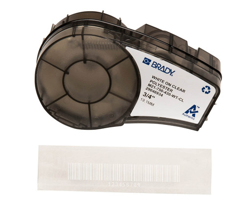 Brady WorkHorse Series Label (Clear) - M21-750-430-WT-CL