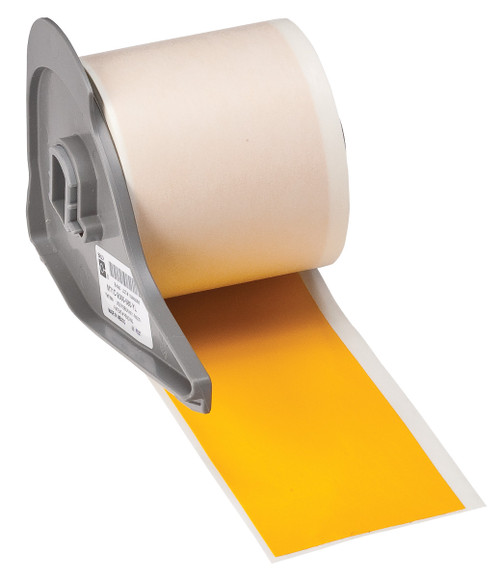 2" x 50' Brady Indoor/Outdoor Vinyl Label (Yellow) (Roll) - M71C-2000-595-YL