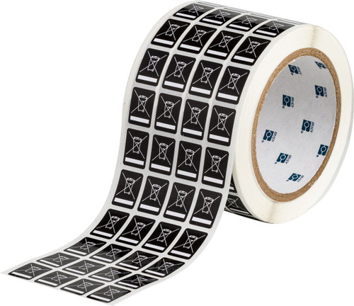 Brady BradyBondz General Identification Label - WEEE-2-5-BK