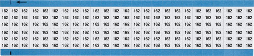 0.36" x 0.75" Brady Wire Marker - WM-162-SC-PK