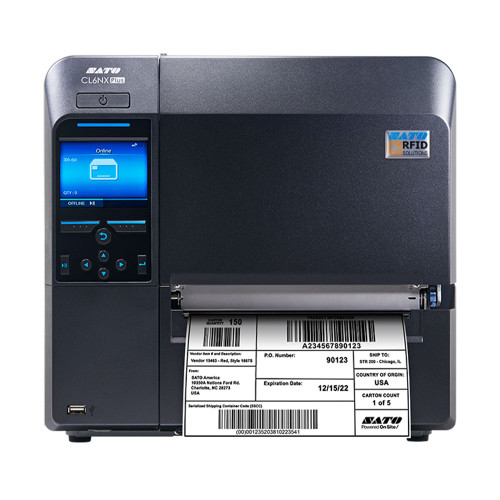 SATO CL6NX+ RFID Barcode Printer - WWCLPAA01-WAR