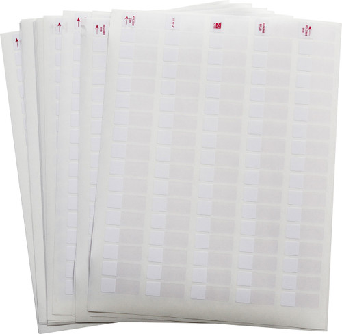 0.5" x 1.38" Brady JetTab Series Label (Pack of 38 Sheets) - JET-29-117-3