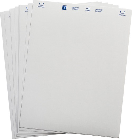 0.8" x 0.5" Brady Label (Pack of 66 Sheets) - LAT-5-759-10