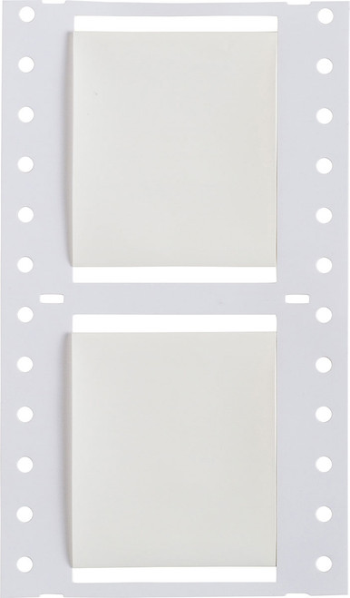 Brady PermaSleeve Low Smoke Zero Halogen Label - ZH-1500-2-WT-J