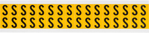 0.563" x 0.75" Brady Label - 1520-S