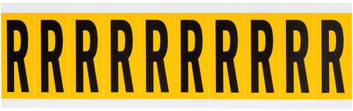 0.875" x 2.25" Brady Label - 1534-R