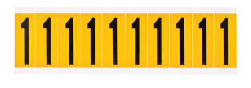 0.875" x 2.25" Brady Label - 1534-1