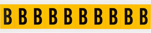 0.875" x 1.5" Brady Label - 1530-B